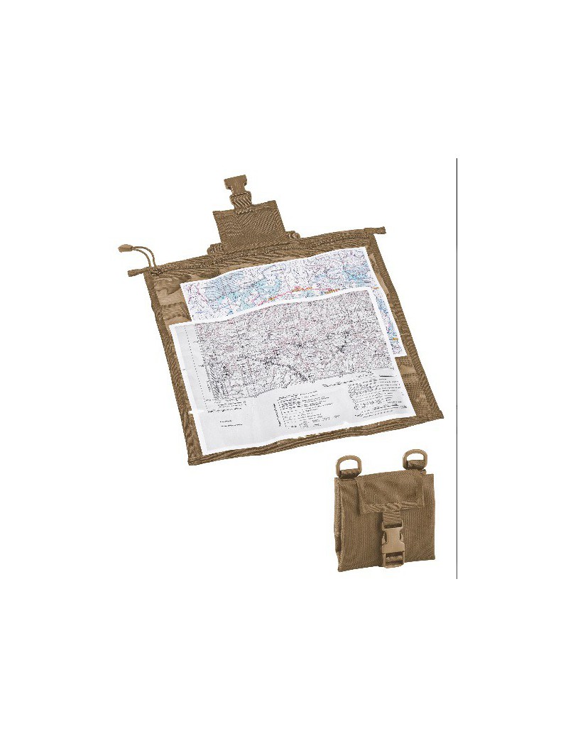 BOLSILLO SPRING TAN PARA MAPAS [D5-MPK CT]