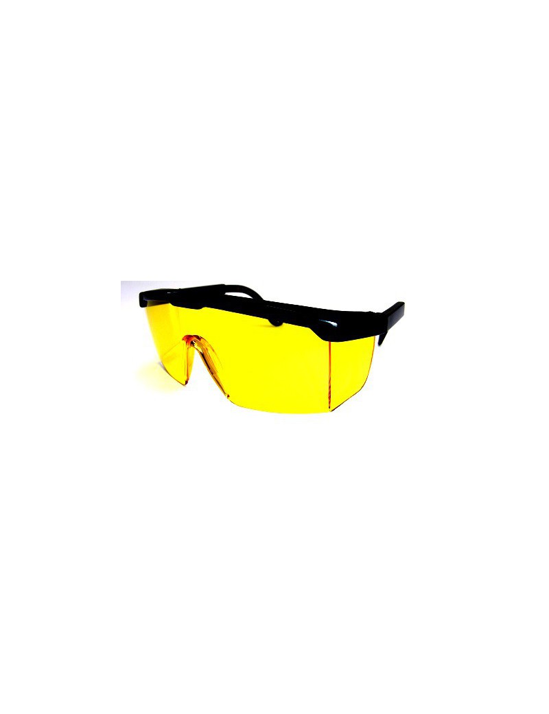YELLOW PLEXYGLASS PROTECTIVE GLASSES [H606G]