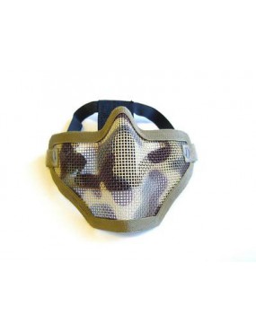 MASCHERA FACCIALE TACTICAL NET METAL CAMO  [KR001MS]