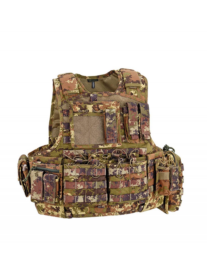 DEFCON 5 GILET TATTICO SOFTAIR ARMOUR CARRIER VEGETATO ITALIANO [D5-BAV06 VI]