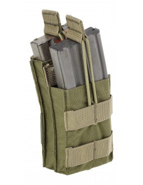 DEFCON 5 GREEN DOUBLE MAGAZINE POCKET [D5-M4OS / 2 OD]