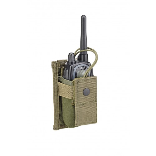 SOPORTE DE RADIO DE RESORTE VERDE OD DEFCON 5 BOLSA PEQUEÑA PARA RADIO [D5-RP01 OD]
