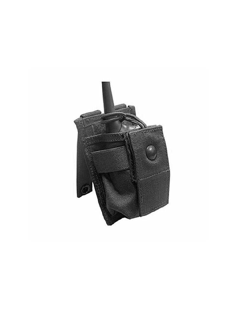 PORTARADIO A MOLLE NERO DEFCON 5 SMALL RADIO POUCH [D5-RP01 B]