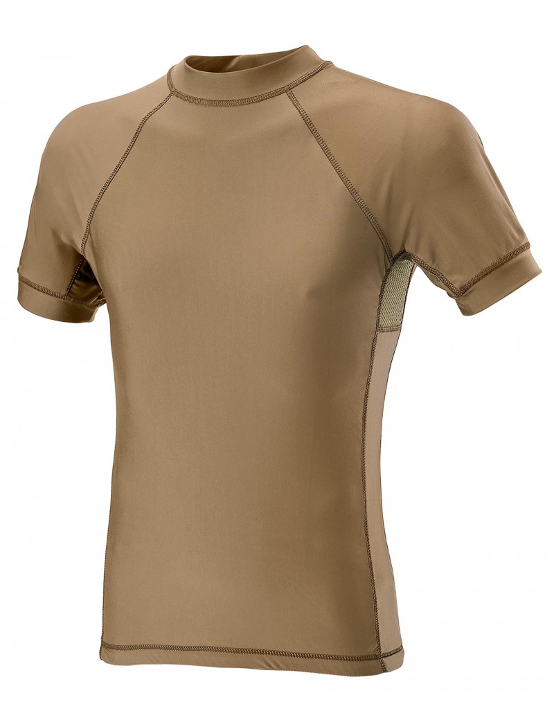 MAGLIA MANICA CORTA IN LYCRA COYOTE TAN TG M [D5-1790 CT M]