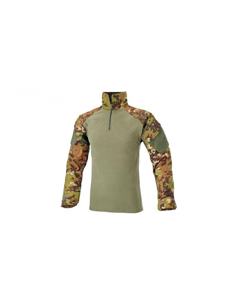 COMBAT SHIRT INVERNALE IN PILE VEGETATO DEFCON5 TG S [D5-1604 VI S]