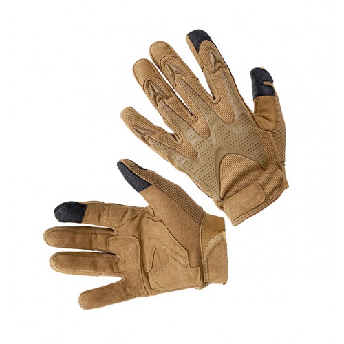 HANDSCHUHE DEFCON 5 AMARA HANDSCHUH MIT GUMMI-SCHUTZ COYOTE TAN [D5-GL93 CT]