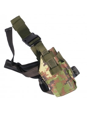 ITALIAN VEGETABLE LEG HOLSTER IN CORDURA WITH MAGAZINE POUCH [RP-9603-TC]