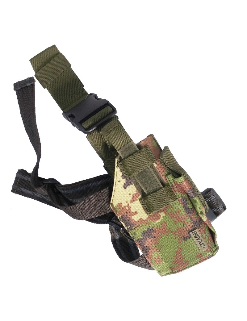 FUNDA DE VERDURAS ITALIANA EN CORDURA CON ESTUCHE PARA REVISTA [RP-9603-TC]