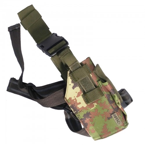 FUNDA DE VERDURAS ITALIANA EN CORDURA CON ESTUCHE PARA REVISTA [RP-9603-TC]