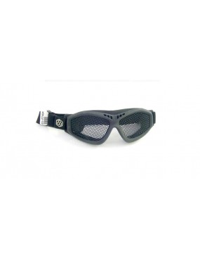 LUNETTES DE PROTECTION EN MAILLE EXAGON NOIR [EX-M74BK]