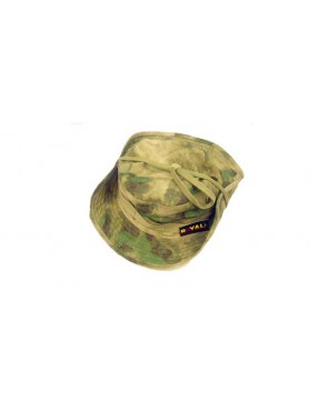 JUNGLE HAT WITH FLAP IN A-TACS GREEN COTTON TG. M [JM302 M]