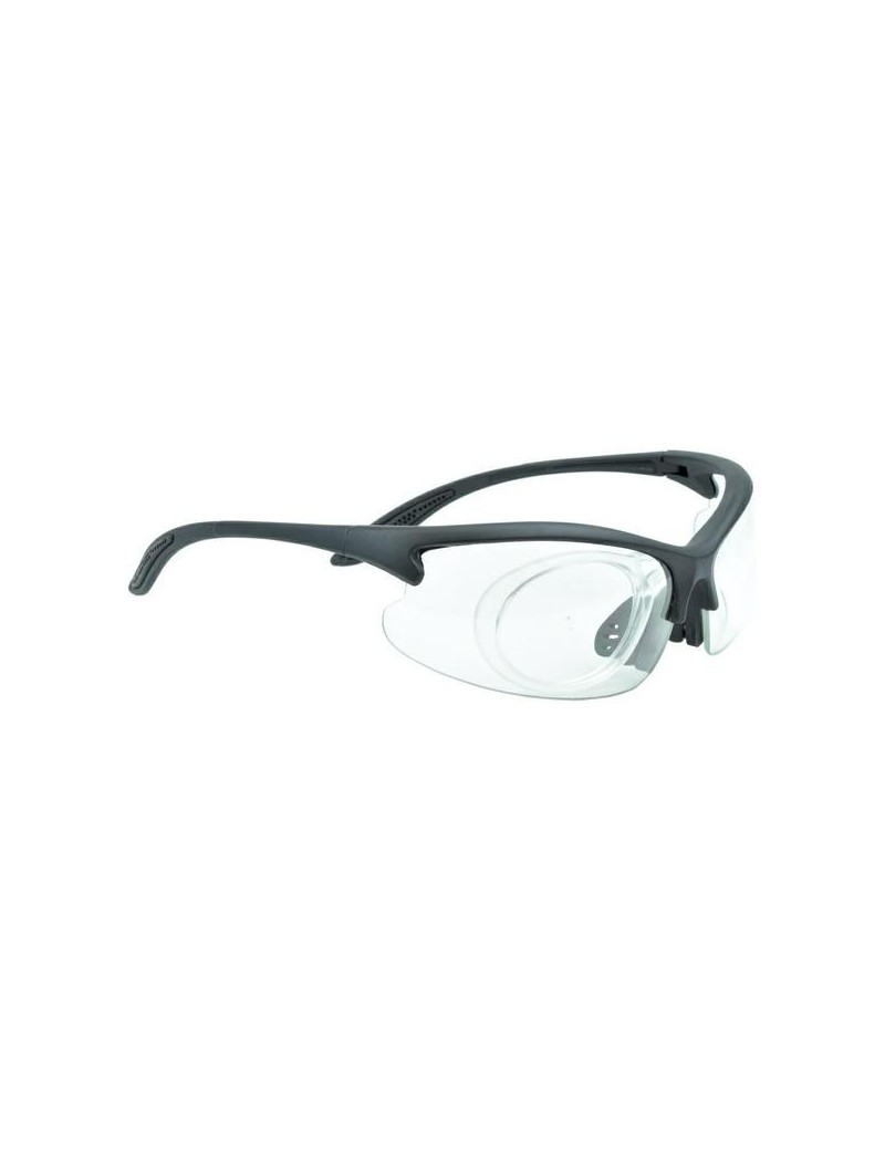 LUNETTES DE TIR AIRSOFT LENTILLE TRANSPARENTE AVEC SUPPORT AMOVIBLE POUR LENTILLES OPTIQUES ROYALES [YH903]