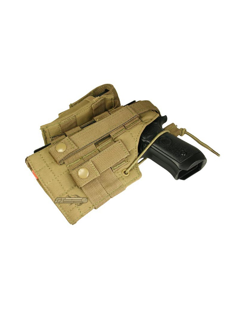 FONDINA PER BERETTA CON ATTACCHI A MOLLE PER DX E SX TAN [H-BERETTA-003]
