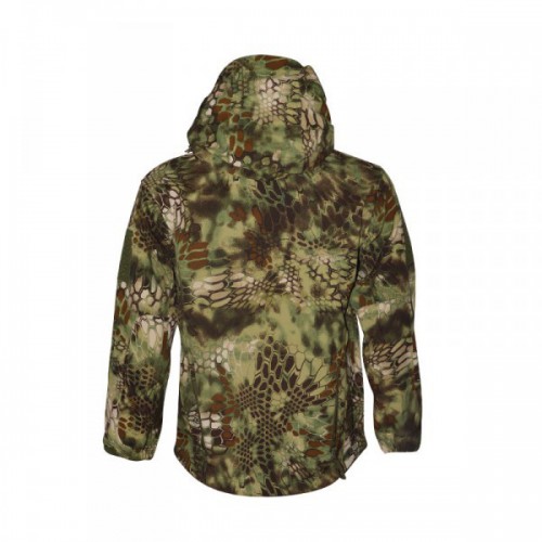 SOFTSHELL GREEN SNAKE BRAND PATTON TG L [1020GK L]