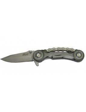 MECHSTYLE GRAY TACTICAL COMBAT KNIFE [BF015129]