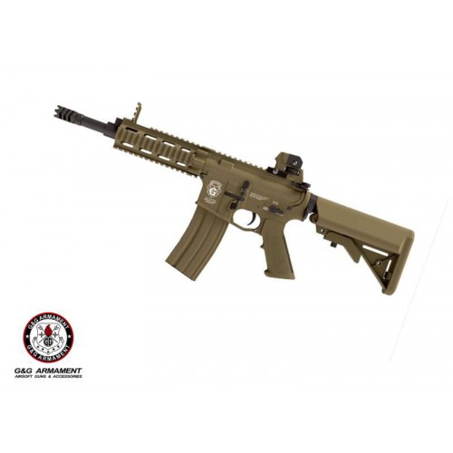 RIFLE ELÉCTRICO G&G GR16 CQB RUSH BLOW BACK TAN [GG18SCT]