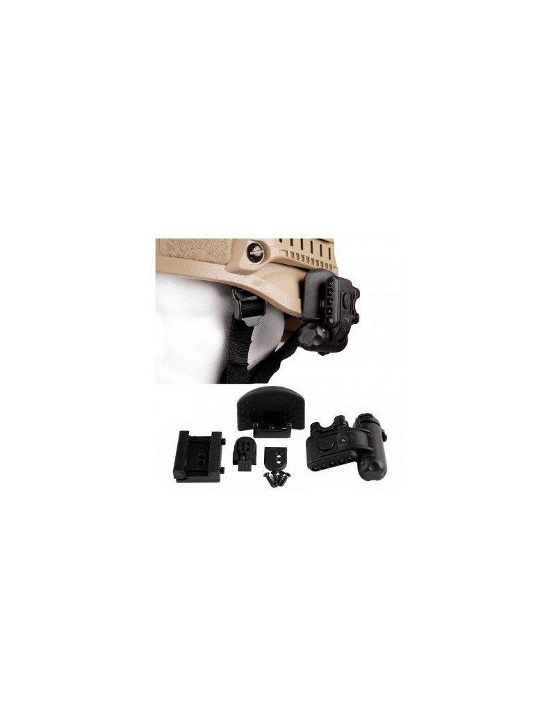 TORCIA DA ELMETTO SOFTAIR HELMET LIGHT 2 GEN NERA ELEMENT [EX029]