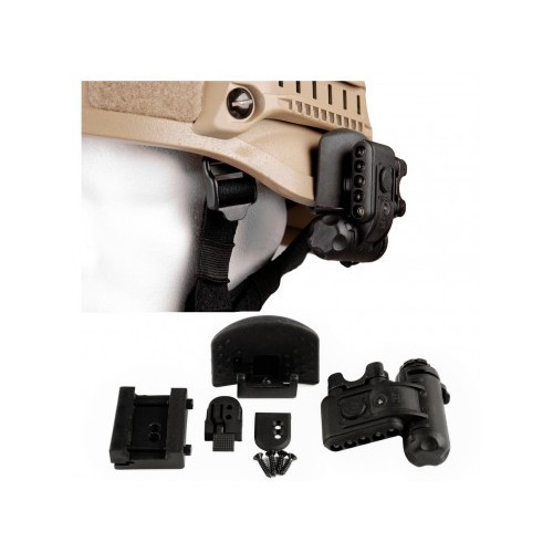 TORCIA DA ELMETTO SOFTAIR HELMET LIGHT 2 GEN NERA ELEMENT [EX029]