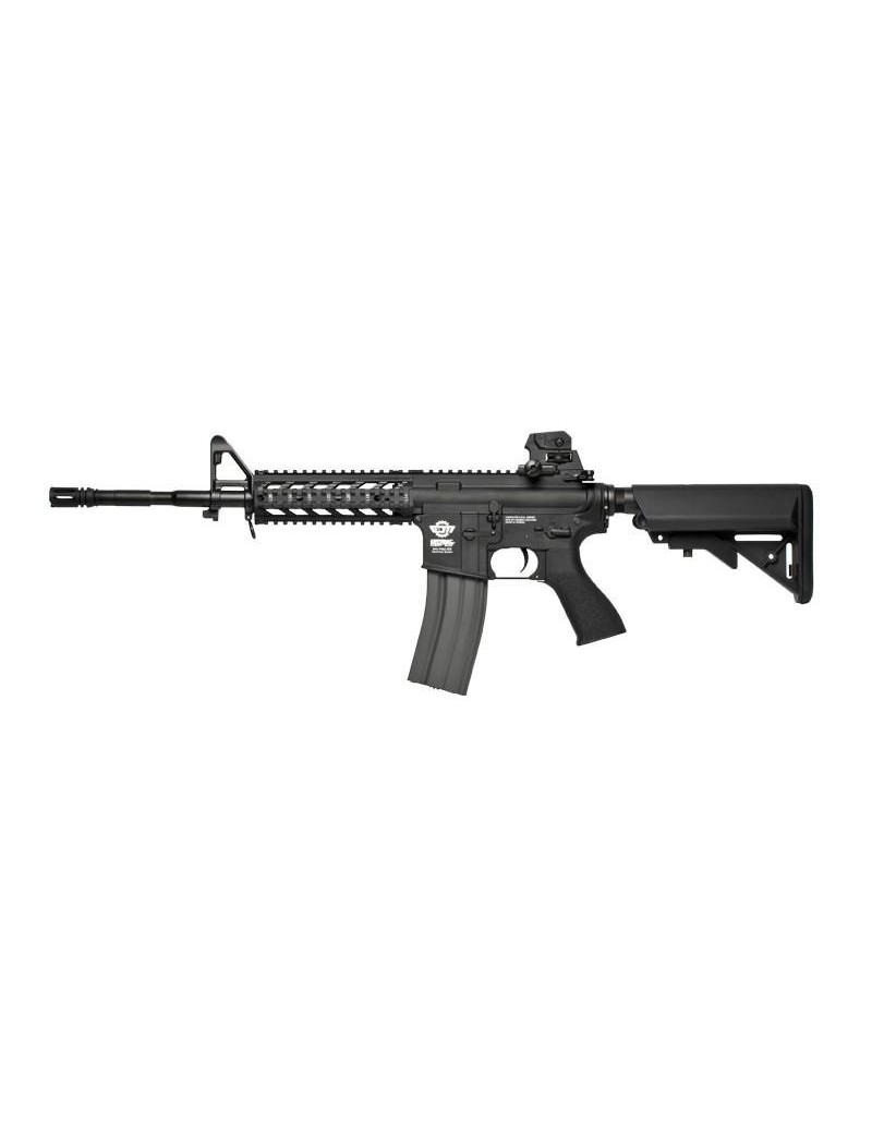 RIFLE ELÉTRICO G&G CM16 RAIDER-L CQB PRETO [GG09B]