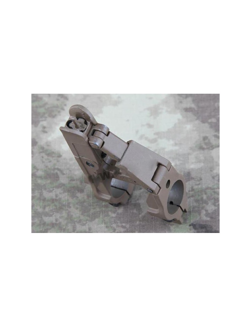 BIG DRAGON TACCA DI MIRA ANTERIORE DELTA FLIP UP TAN [BD-0330T]