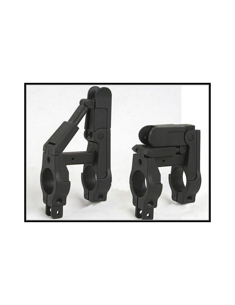 BIG DRAGON TACCA DI MIRA ANTERIORE DELTA FLIP UP TAN [BD-0330B]