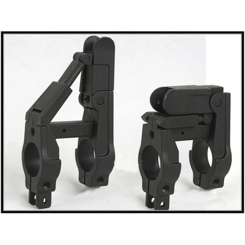 BIG DRAGON TACCA DI MIRA ANTERIORE DELTA FLIP UP TAN [BD-0330B]