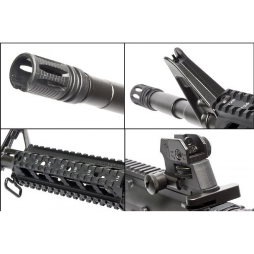 G&G ELECTRIC RIFLE CM16 RAIDER-L CQB BLACK [GG09B]