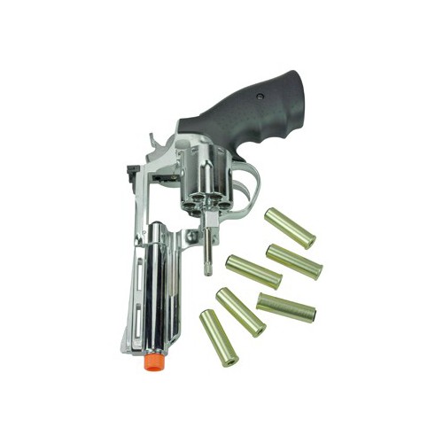 REVOLVER AIRSOFT 132 SILVER HEAVY [HG 132S]