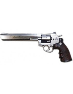 REVOLVER CO2 703 SILVER FULL METAL [C 703S]