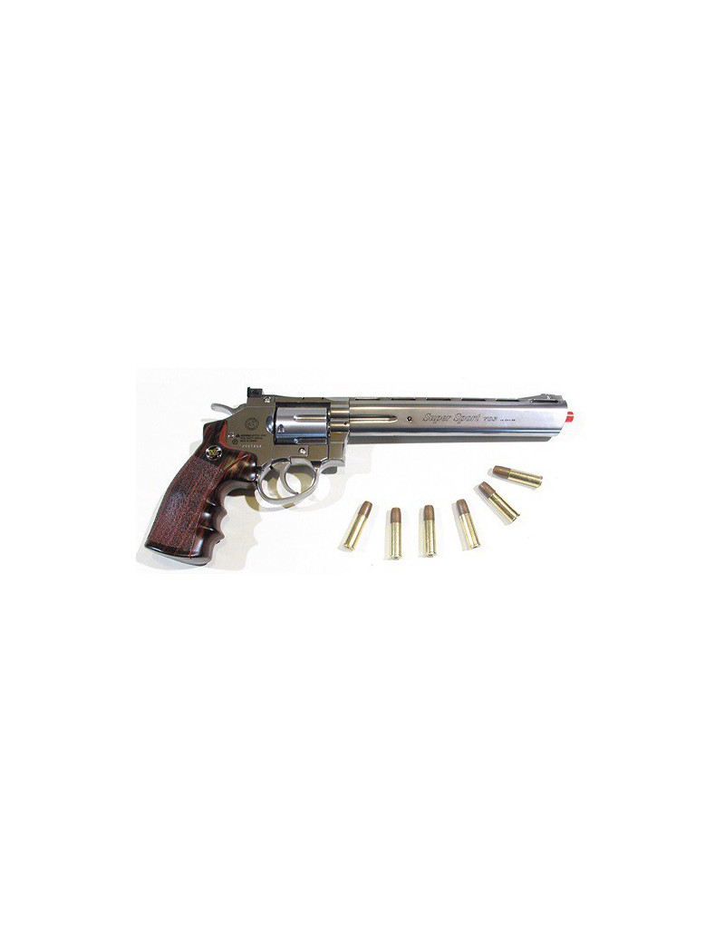 REVOLVER CO2  703 SILBER VOLLMETALL [C 703S]