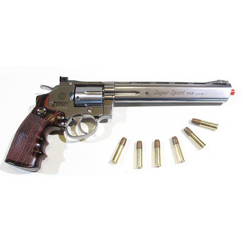 REVOLVER CO2  703 SILBER VOLLMETALL [C 703S]