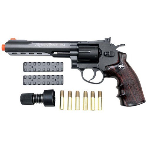 REVOLVER CO2  702 VOLLMETALL [C 702B]