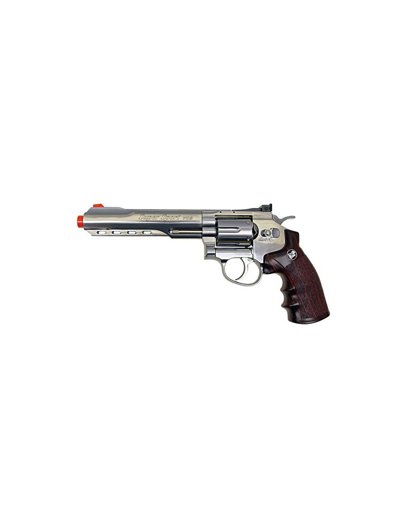 REVOLVER CO2 702 ARGENT PLEIN MÉTAL [C 702S]