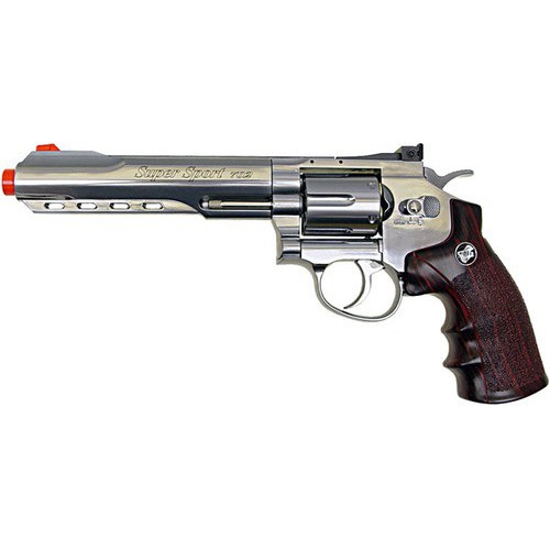 REVOLVER CO2 702 SILVER FULL METAL [C 702S]