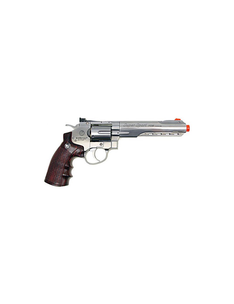 REVOLVER CO2 702 ARGENT PLEIN MÉTAL [C 702S]