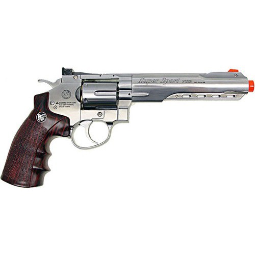 REVOLVER CO2 702 SILVER FULL METAL [C 702S]