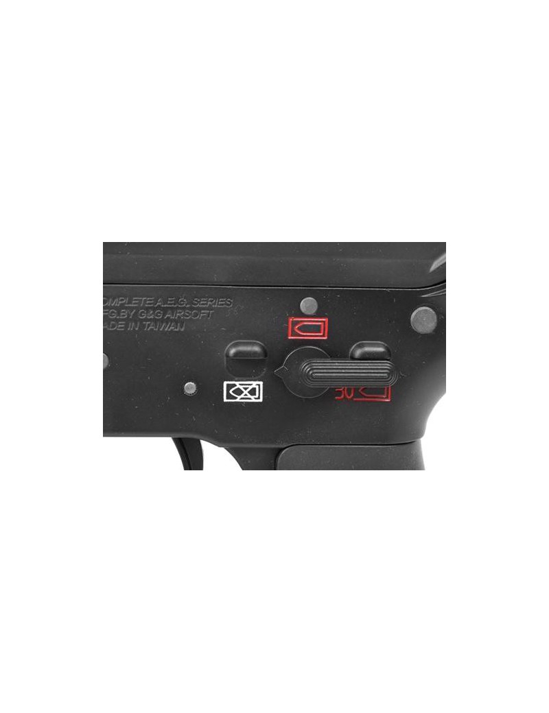 CARABINE ÉLECTRIQUE G&G M4A1 FULL METAL BLACK [GG20BM]
