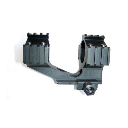 ROYAL ATTACCO OTTICA TUBO 25mm-30mm PER SLITTE 20mm NERO [MOUNT7]