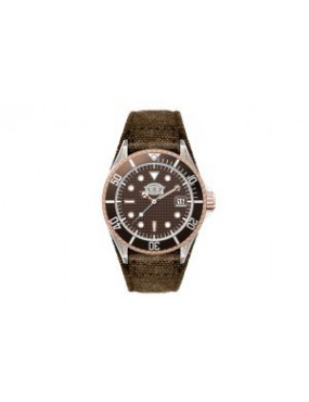 T & T MEN'S ANALOG UHR [TT-PH9373-BRT]