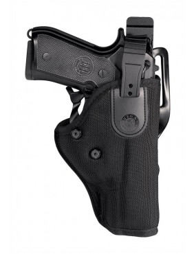 HOLSTER FÜR BERETTA 92-98 THERMO-FORM IN CORDURA VON DER SEITE [SP200]