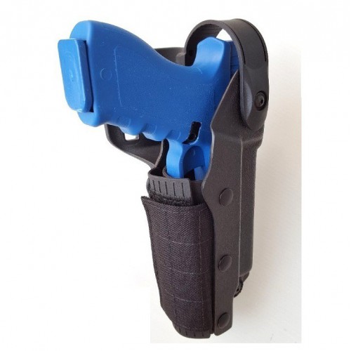 THERMOFORMED POLYMER HOLSTER FÜR WAFFEN MIT TAKTISCHER ODER LASERFACKEL [VKZ804N]