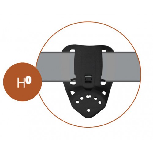 PASSANTE PROFESSIONALE IN POLIMERO STAMPATO AD INIEZIONE VEGA HOLSTER [8K41]