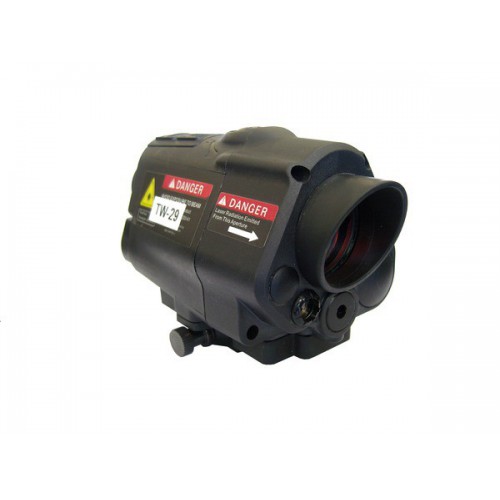 RED DOT TACTICAL 1X30 PUNTO ROSSO E PUNTATORE LASER [TW29]