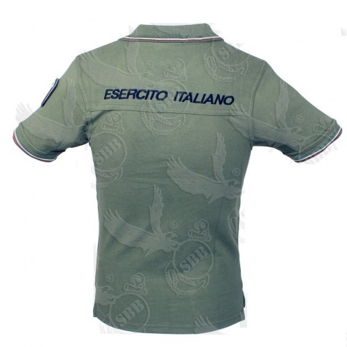 MAGLIA POLO OLIVA MODELLO EI TG XXL MARCA SBB [3965XXL]