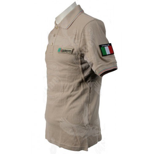 POLO SHIRT KAKI MODEL EI TG S BRAND SBB [3966S]