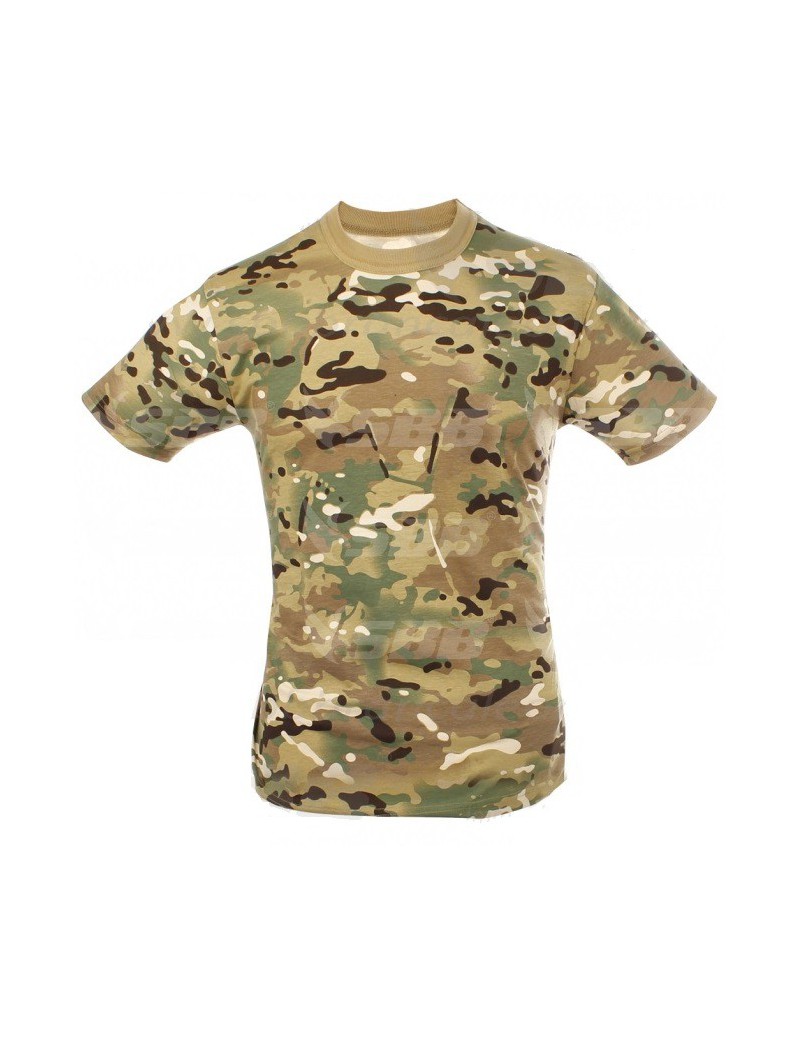 T-SHIRT 100% BAUMWOLLE MULTICAM GRÖSSE XL MARKE SBB [3974XL]