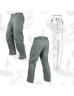 PANTALONI STEALTH RIPSTOP 610T URBAN GREEN TG 32-34 (48) CONDOR-SBB [30167 OD...