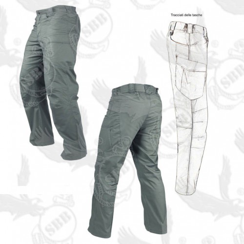 STEALTH RIPSTOP 610T URBAN GREEN TROUSERS SZ 32-34 (48) CONDOR-SBB [30167 OD 48]