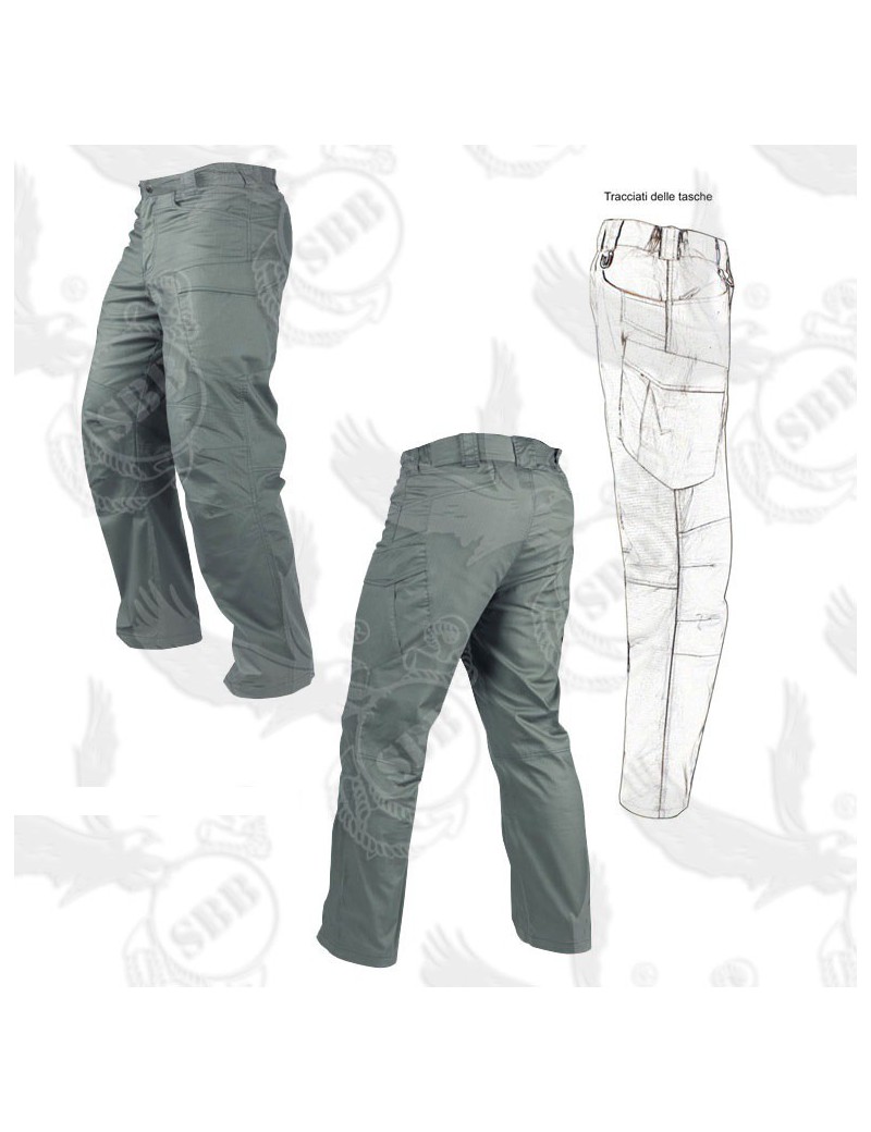 PANTALÓN VERDE URBANO STEALTH RIPSTOP 610T SZ 38-34 (54) CONDOR-SBB [30167 OD 54]