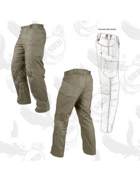 PANTALONI STEALTH RIPSTOP 610T URBAN COYOTE TAN TG 30-32 (46) CONDOR-SBB...